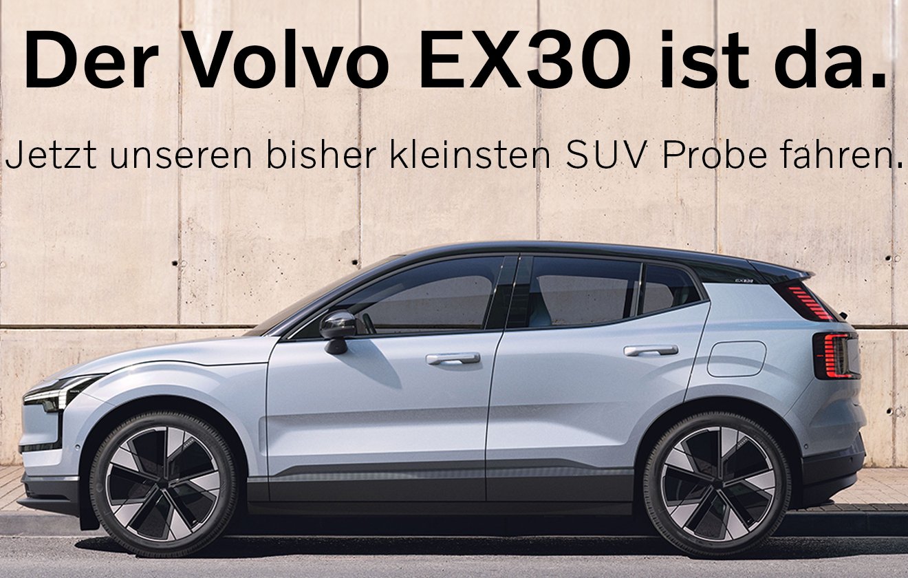 Der neue vollelektrische EX30